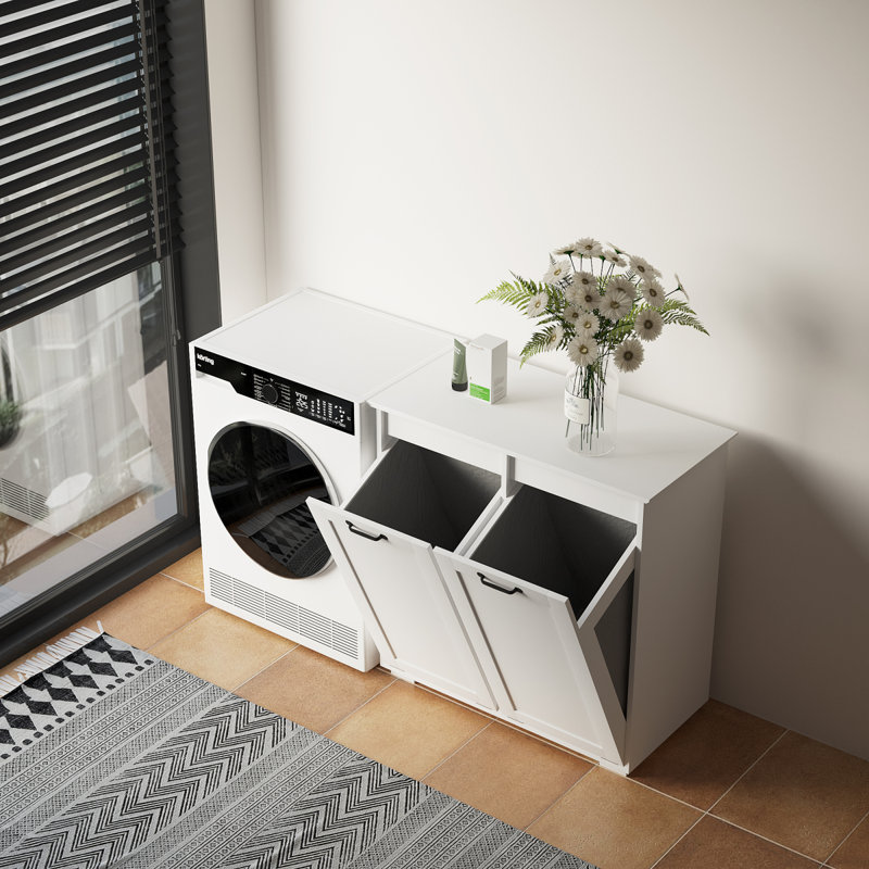 Laundry Cabinet with 2 Removable Inner Bags