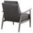 Caigan Abbyton Genuine Leather Accent Chair