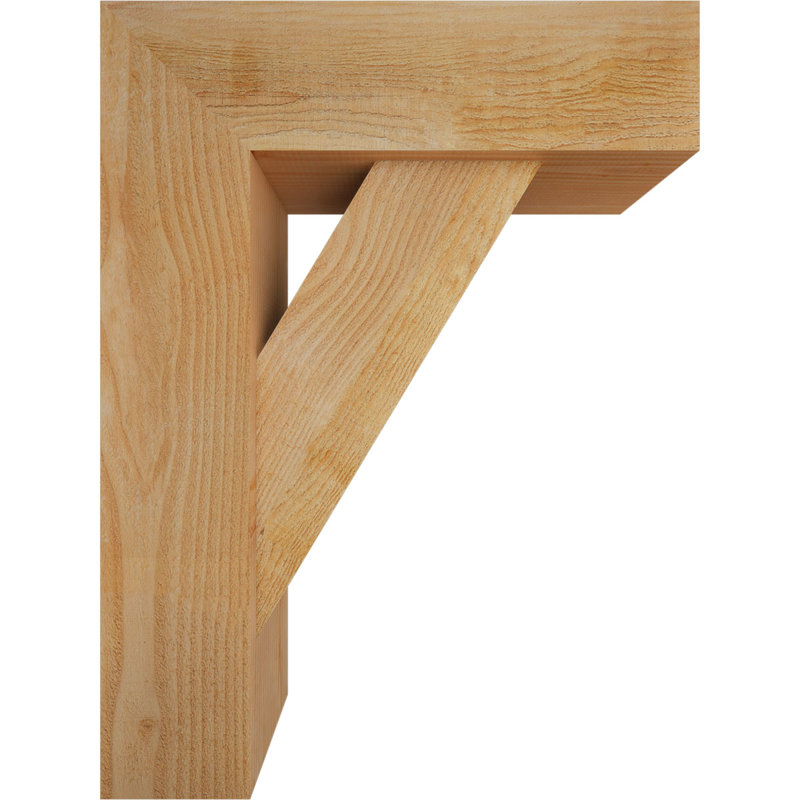 Support de bloc traditionnel avec entretoise décalée, 32 x 24, Sapin Douglas de l 8 po (scié brut)