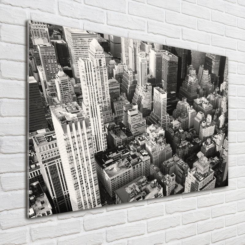 New York Bird Flight - Unframed Art Prints on Glass