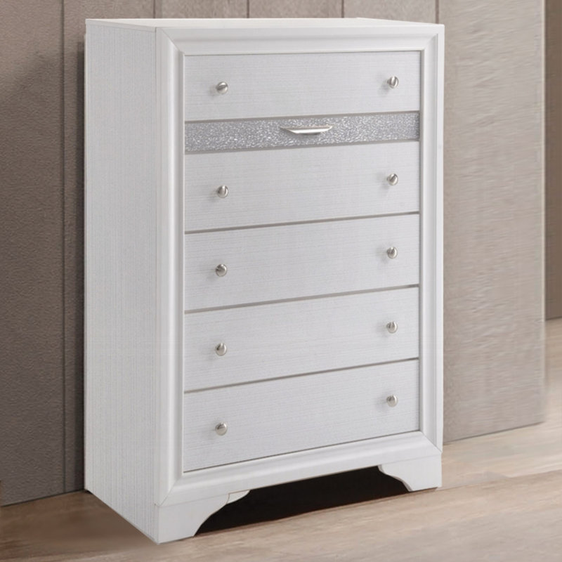Sana 34'' W 6 - Drawer Dresser, White