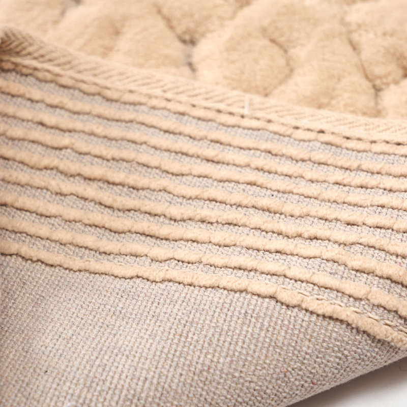 Non-Slip Bath Mat, Light Brown