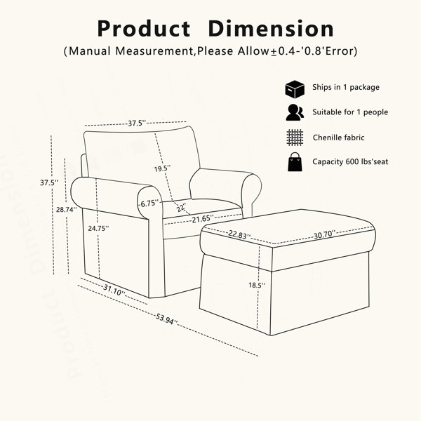 Dimensions du produit