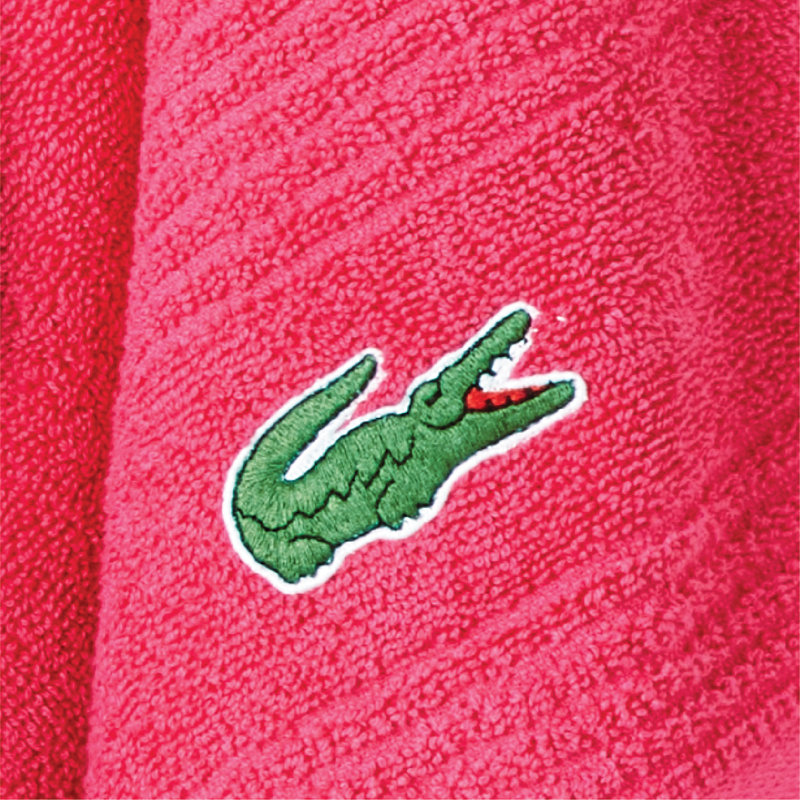 Ensemble de serviettes 100% coton 6 pièces Lacoste Grand Slam, Mauve