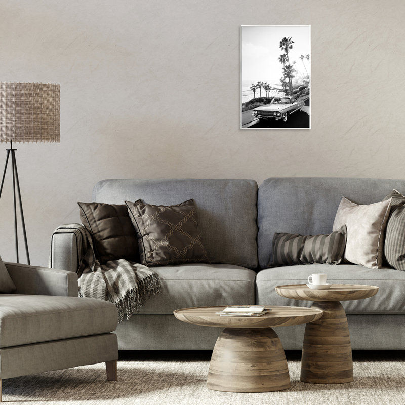 Plaque murale noire classique Malibu, design par Sissi et Seb, H 15 po x l 10 po