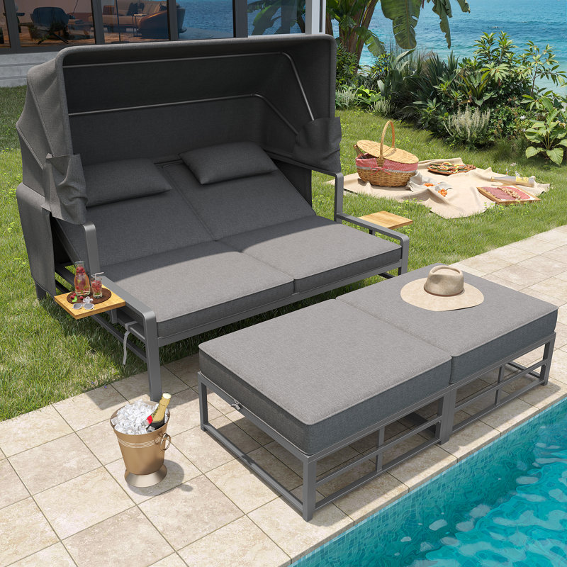 178cm Long Double Chaise