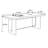 Household rectangular rock plate dining table-1828371400