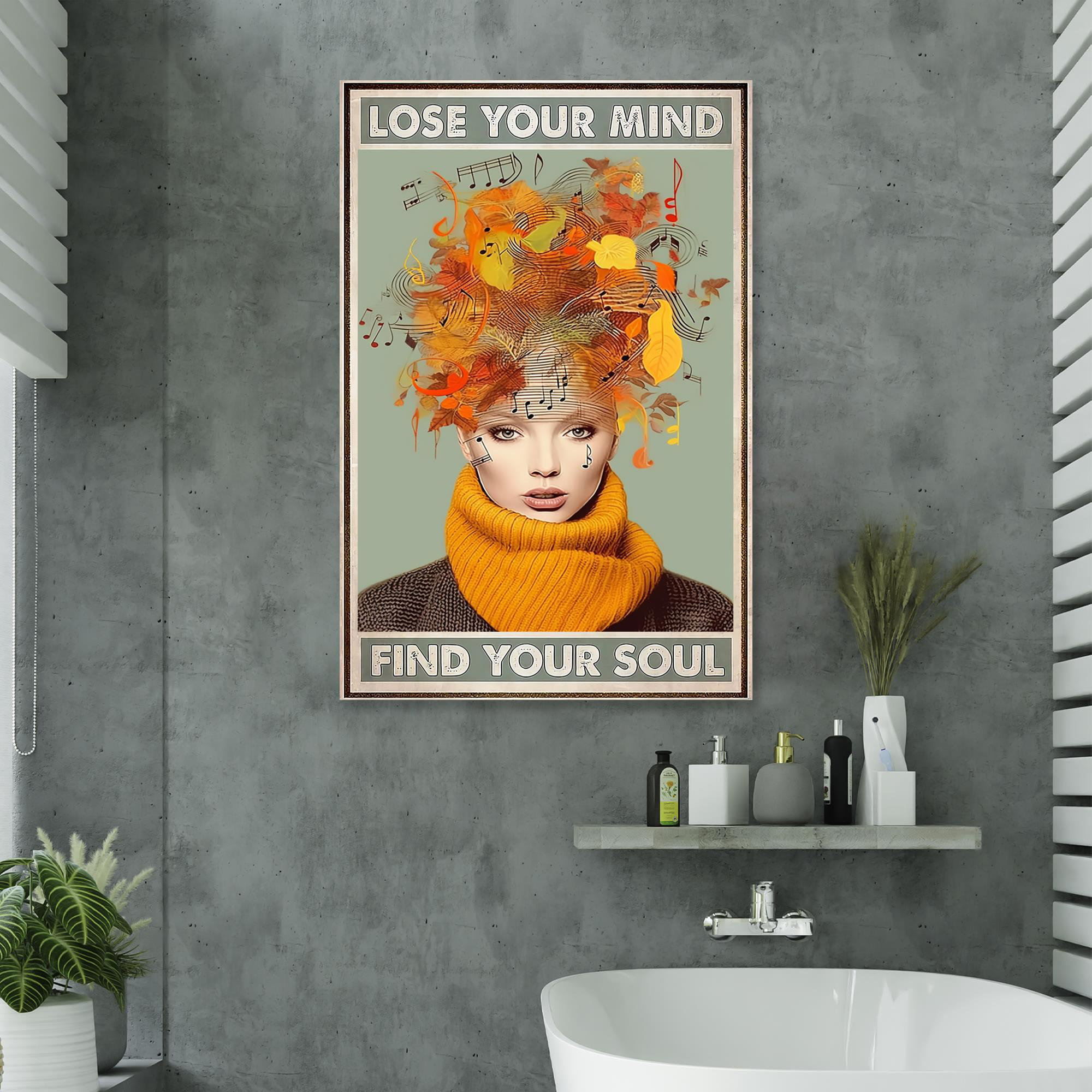 Trinx Music Lose Your Mind - 1 Piece Rectangle Graphic A " Music Lose ...