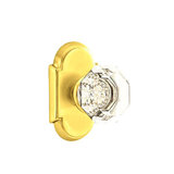 Passage Old Town Clear Knob with # 8 Rose