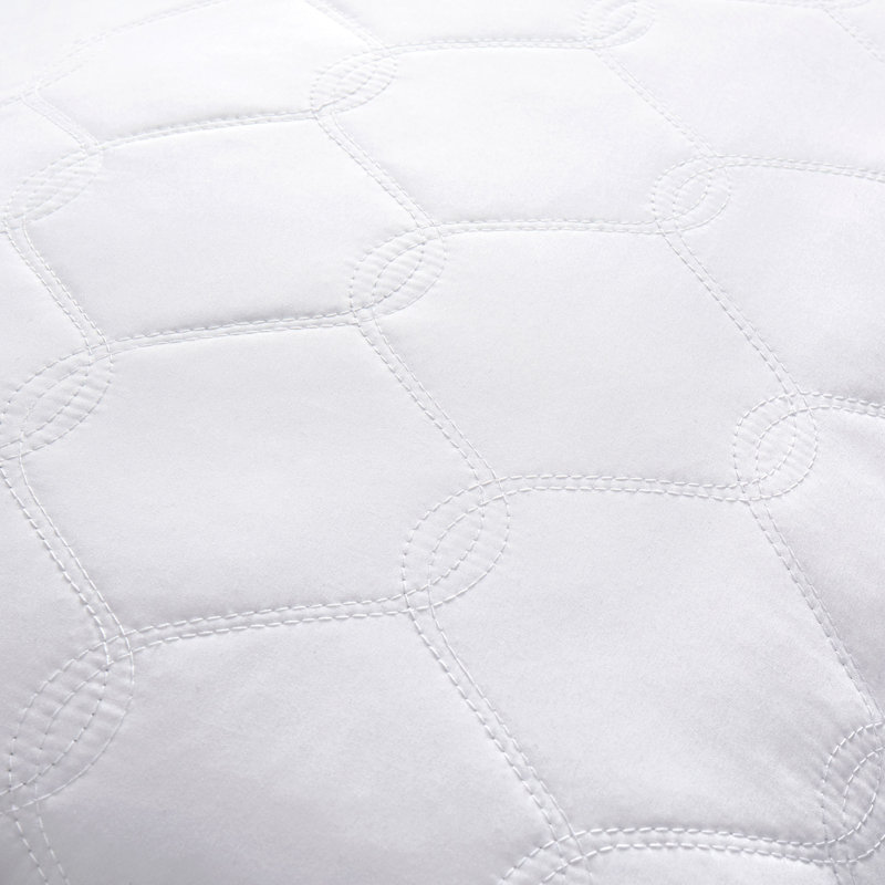 Down Blend Medium to Firm Support Pillow – Grey Goose Feather All-Season Bed Pillows for Back & Side Sleepers (Set of 2) 