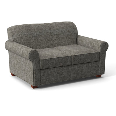 Finn 59" Rolled Arm Sofa Bed Loveseat with Reversible Cushions