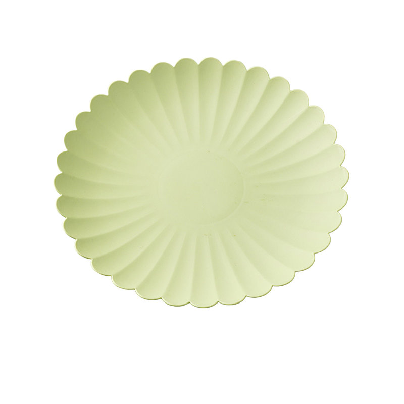 Plateau en forme de fleur pour la cuisine et la salle à manger, Vert
