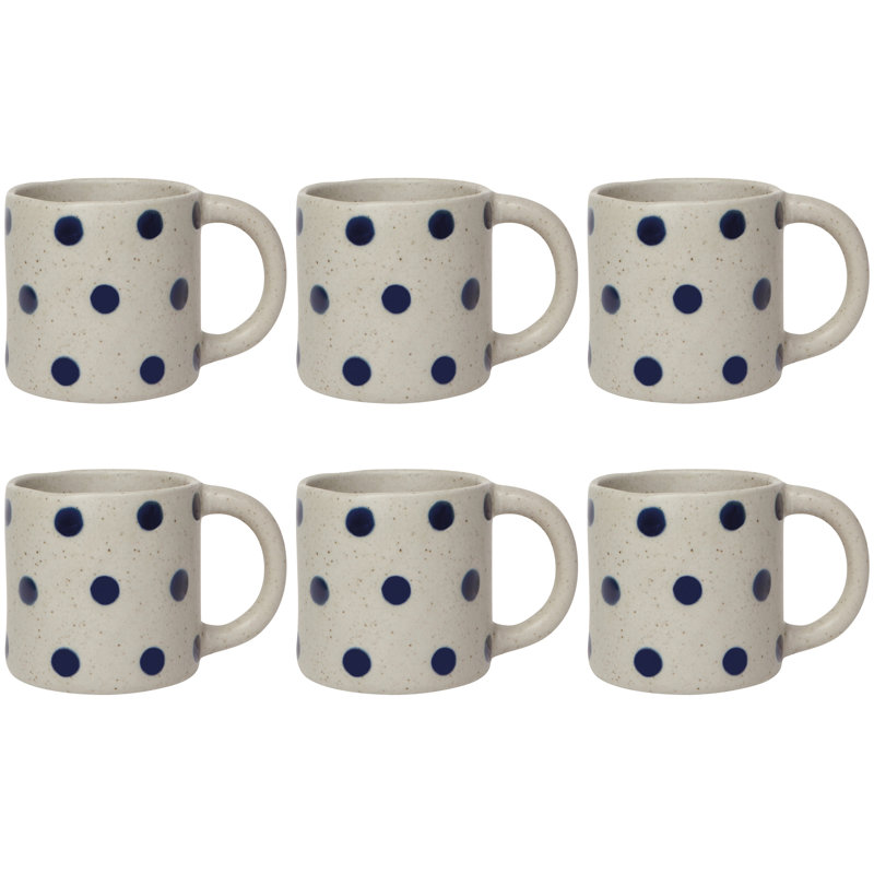 Set of 6 Audrey Element Mug