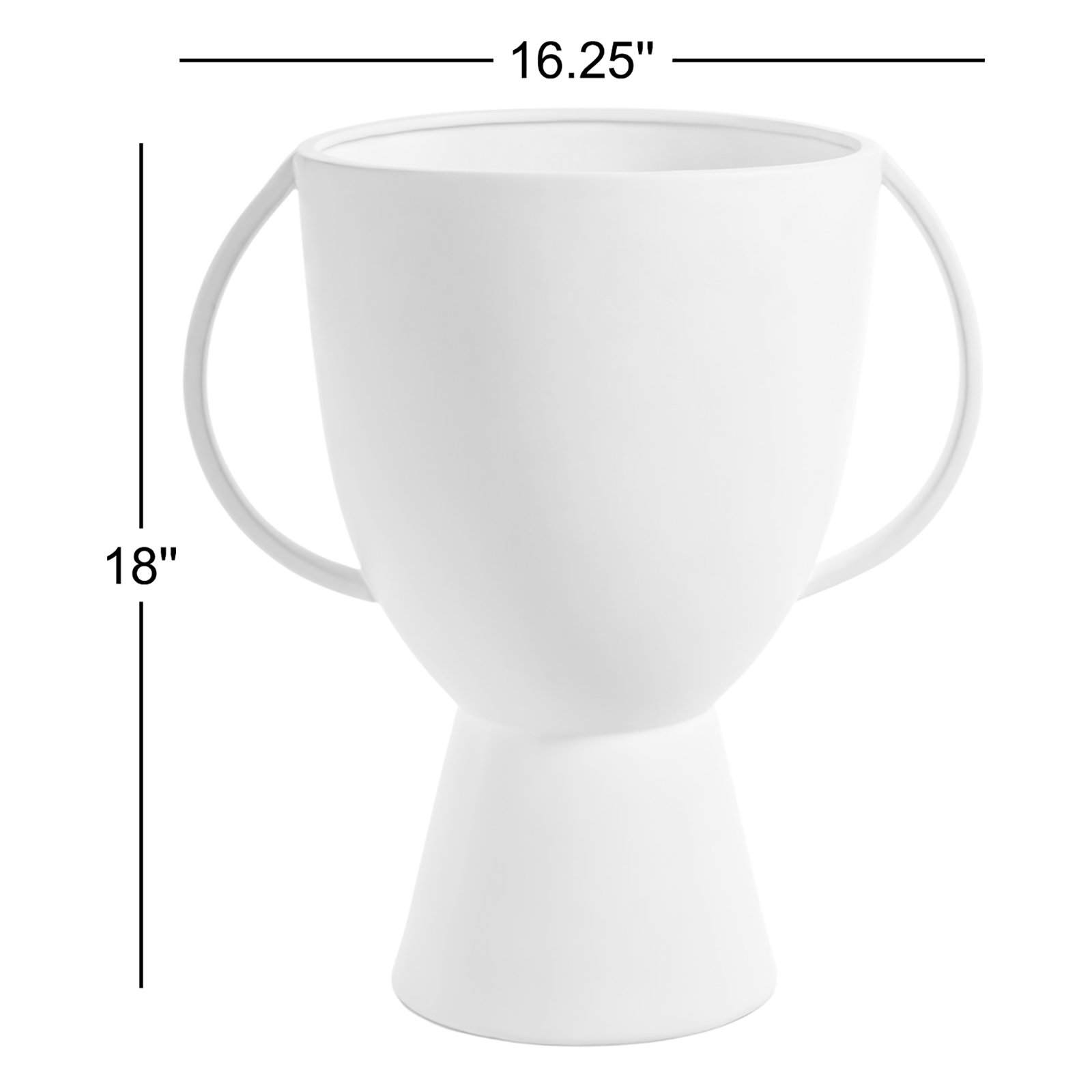 18'' Ceramic Table Vase