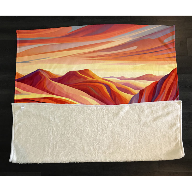 Throw Blanket, 51" W x 60" L