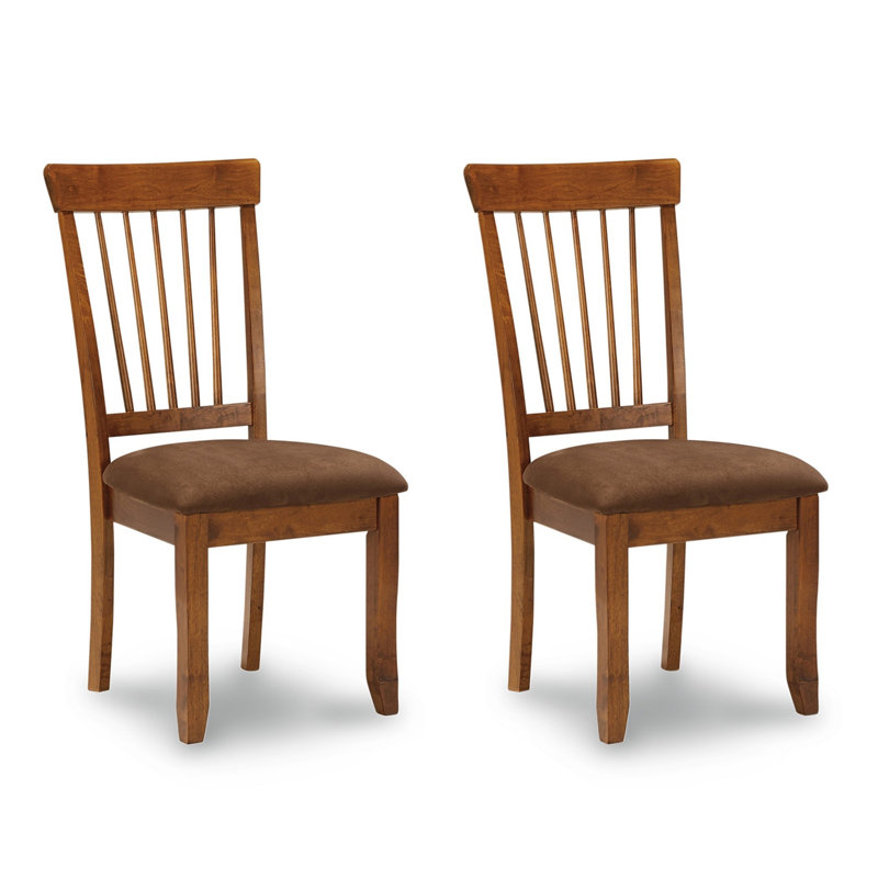 Ensemble de 2 chaises d'appoint de salle à manger Bergi