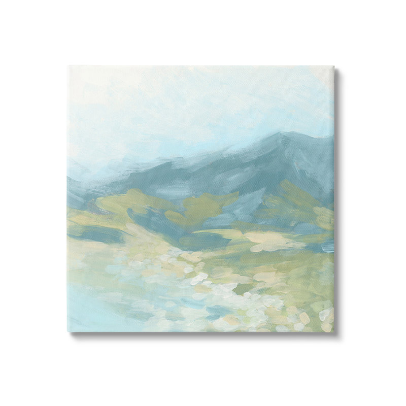 Art mural sur toile Murky Mountain Valley par June Erica Vess, H 30 po x l 30 po