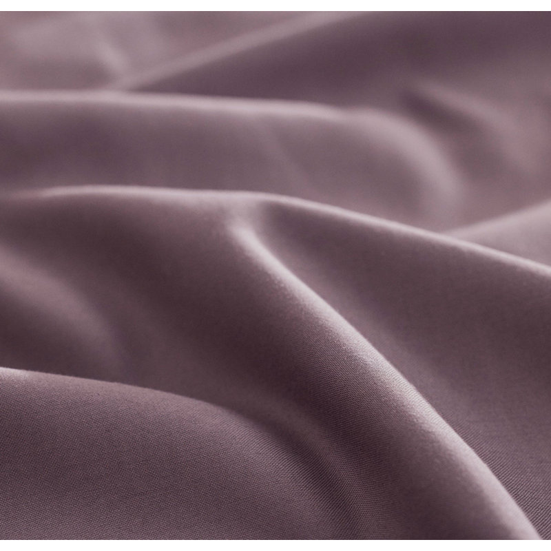 Signature Hemmed Sheet Set, Split King Sheet Set with 2 Pillowcases, Plum