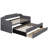 Karel Twin Size Upholstered Daybed with Trundle-1376972314