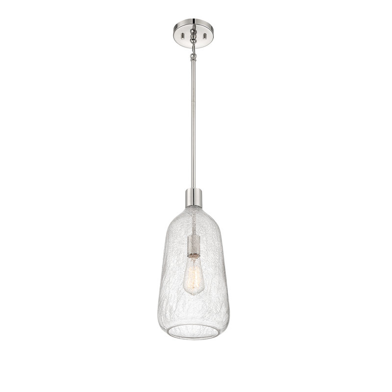 1 Polished Nickel Pendant, Polished Nickel