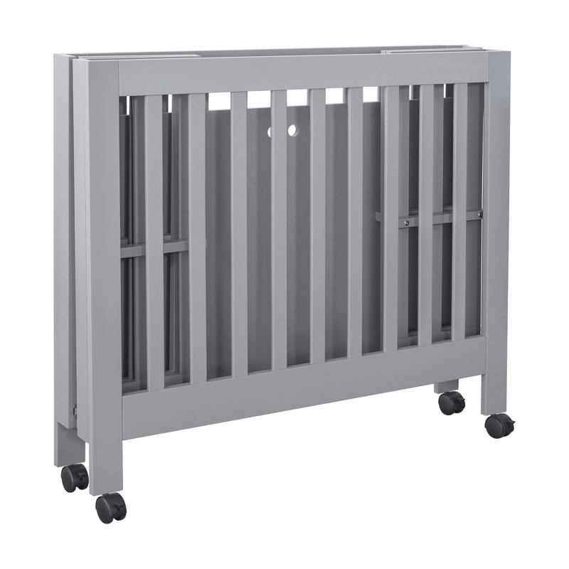 Origami Mini Portable Crib, Gray