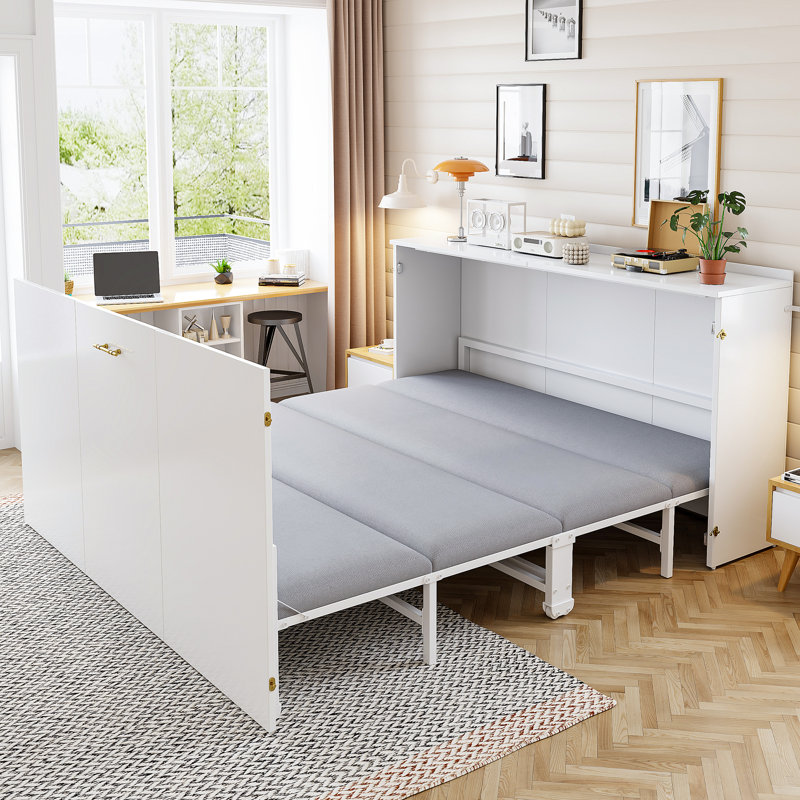 Bed, 140x200 cm, White