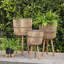 Comprend des pots de fleurs pour porte-plantes-1372319479-1372319476