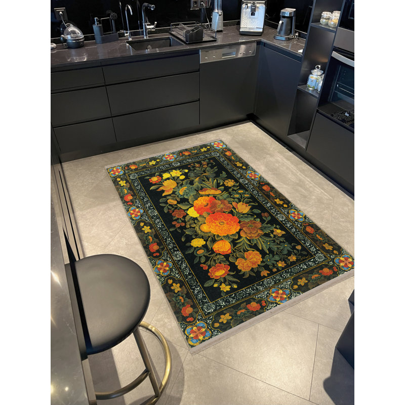 Rectangle Dawnisha Area Rug, Rectangle 3'4" x 5'