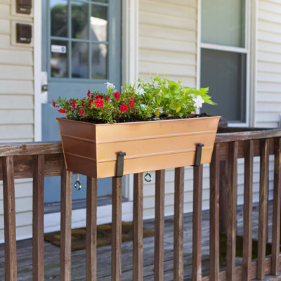 Metal Railing Planter