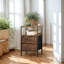 Aneisha 38cm W Metal Bedside Table