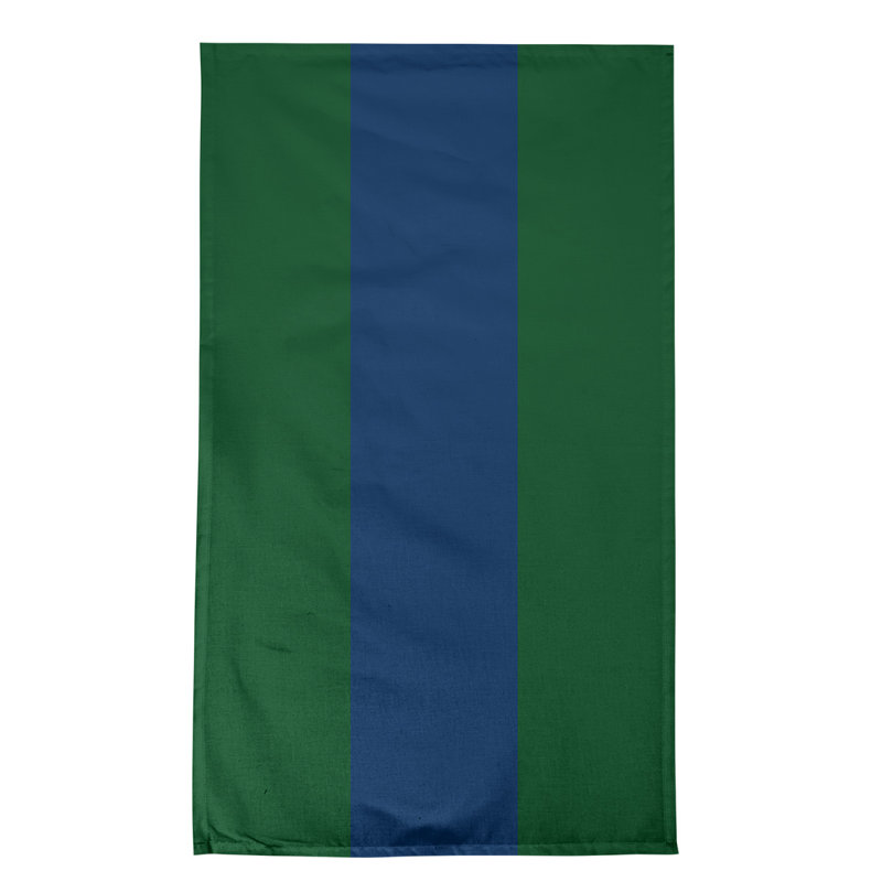 Stripe Tea Towel Kitchen Towel, Cotton, Green/Navy/Green Utah Basketball