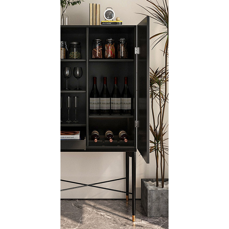 Painted Crane Bookcase