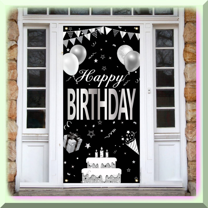 Sparkling Silver 69th Birthday Celebration Kit