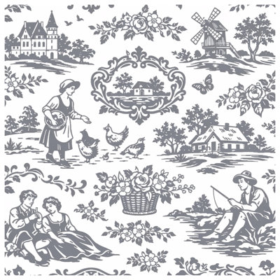 Tapisserie murale «Pastoral Toile» - Toile