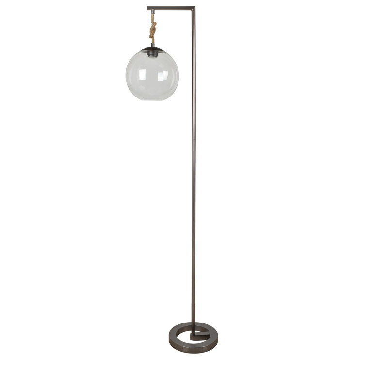 Aliysha 66'' Gloss Arched Floor Lamp