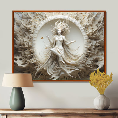 " Indian Mokshas Ethereal Eggshell I "