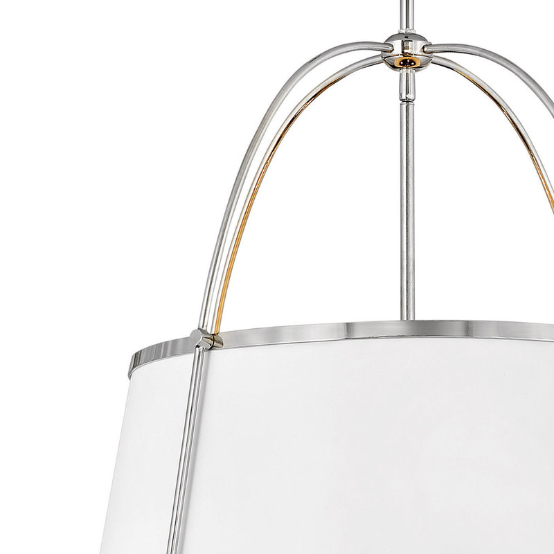 Moxie 4-Light Chandelier, Polished Nickel