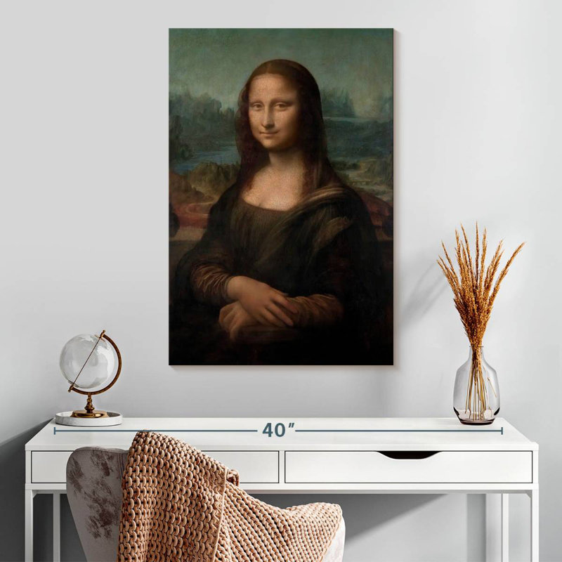 Leisha Mona Lisa, H 30 po x l 20 po
