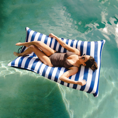 Big Joe Lagoon Lounger Pool Float, No Inflation Needed