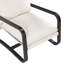 Fauteuil en tissu avoine 36,75 po-1412608805