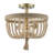 Farnum Solid Wood Semi Flush Mount-159181106