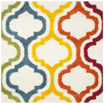 Sgk-Shag Kids Performance Geometric Rug