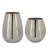 Decorative Glass Vase Glass High-Shine Glam Accent with Modern Curved Silhouette and Sleek Reflective Surface for Contemporary Interior Style Display.-2100299548-2078084387