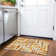 Premium Machine Washable Collett AMF1012 Squares Rug