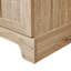 Armoire de rangement avec deux portes pour salle de bain, bureau, tablette réglable, panneau de fibres à densité moyenne, brun (ancien numéro de référence: N725P181207D)-1861978187