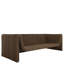 Como 90.75" Wide Outdoor Rectangle Patio Sofa with Cushions-1344745112-1344745115-1344745114