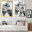 Tête d'aigle avec œil brillant - peinture sur toile-67235997-67236025