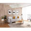 Lustre transitionnel en chrome 17 lumières avec cristaux transparents-1128990755