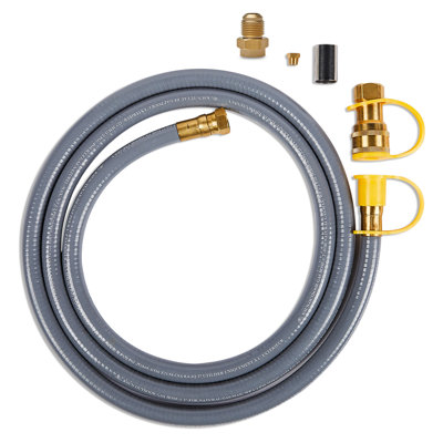 3 lb. 96 in. x 96 in. Rubber Natural Gas Conversion Kit Fire Pit Accessory