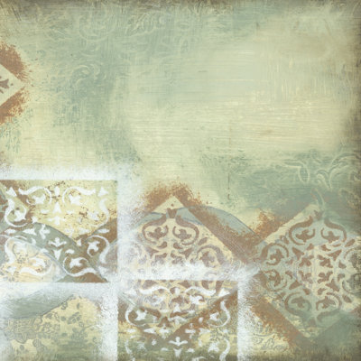 Weathered I by Jennifer Goldberger - Wrapped Canvas Painting
